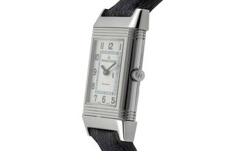 Thumbnail von Jaeger-LeCoultre Reverso Lady Stahl Handaufzug Damenuhr Ref. Q2608410