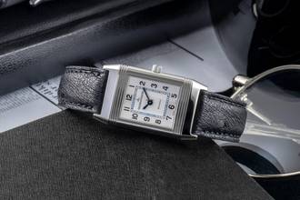 Thumbnail von Jaeger-LeCoultre Reverso Lady Stahl Handaufzug Damenuhr Ref. Q2608410
