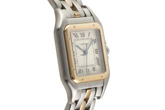 Thumbnail von Cartier Panthère De Cartier Stahl Gold Quarz Damenuhr W25028B5 B&P