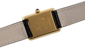 Thumbnail von Cartier Tank must de Cartier PM Ivory Dial 925 Silber Handaufzug Damenuhr