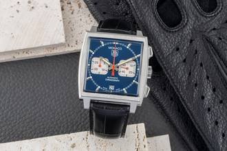 Thumbnail von TAG Heuer Monaco Kronograf Mavi Kadran Çelik Otomatik Erkek Saat Ref. CW2113-0