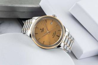 Thumbnail von Tudor Style Stahl / Gold Automatik unisex Ref. 12303 Klassiker