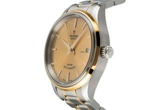 Thumbnail von Tudor Style Stahl / Gold Automatik unisex Ref. 12303 Klassiker