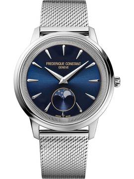 Frederique Constant FC-206N3S6B Herrenuhr Moneta Moonphase 37mm 5ATM