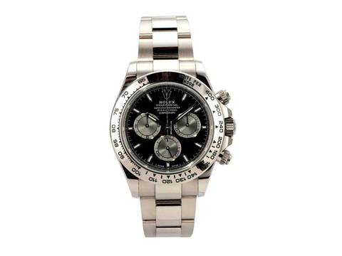 Rolex Daytona Cosmograph Daytona Weißgold Ref. 126509 Schwarz
