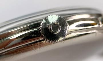 Thumbnail von Omega Classic Vintage Rare Black Honeycomb Dial Unrestored Serviced 35mm 2605 2605