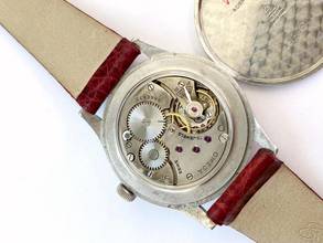 Thumbnail von Omega Classic Sector Dial Oversize Jumbo 37mm Service 26,5 sob ck 859 Vintage ck859