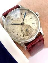 Thumbnail von Omega Classic Sector Dial Oversize Jumbo 37mm Service 26,5 sob ck 859 Vintage ck859