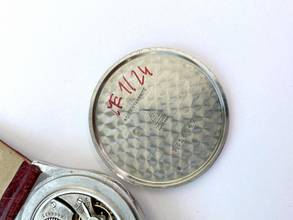 Thumbnail von Omega Classic Sector Dial Oversize Jumbo 37mm Service 26,5 sob ck 859 Vintage ck859