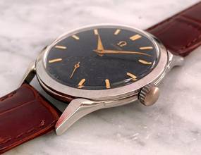 Thumbnail von Omega Classic Servisli Vintage El Kurmalı Siyah Tropikal Kadran 2605 2605