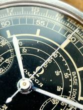Thumbnail von Omega Classic Serviced Vintage 33,3 Chronograph Schwarz Restored Sector Zifferblatt 38mm