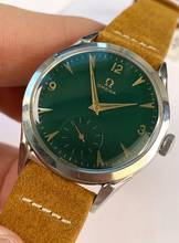 Thumbnail von Omega Classic Serviced Vintage Custom Yeşil Kadran 2605 2605