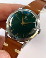 Thumbnail von Omega Classic Vintage Service Custom Grün Zifferblatt 35mm 2608 2608