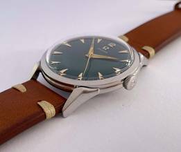Thumbnail von Omega Classic Vintage Service Custom Grün Zifferblatt 35mm 2608 2608