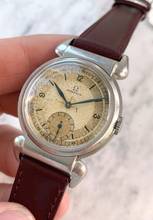 Thumbnail von Omega Classic Çok Nadir Büyük Sıkma Böcek Sektör Kadranı 35mm Bakımlı Vintage