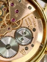 Thumbnail von Omega Genève Service Genève Vintage Schwarz Restauriertes Zifferblatt 131019 131019