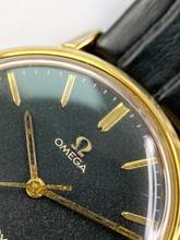 Thumbnail von Omega Genève Service Genève Vintage Schwarz Restauriertes Zifferblatt 131019 131019