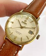 Thumbnail von Omega Seamaster DeVille De Ville Vintage Automatik Linen Zifferblatt