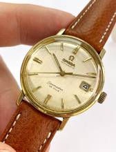 Thumbnail von Omega Seamaster DeVille De Ville Vintage Automatik Linen Zifferblatt
