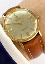 Thumbnail von Omega Seamaster DeVille De Ville Vintage Automatik Linen Zifferblatt