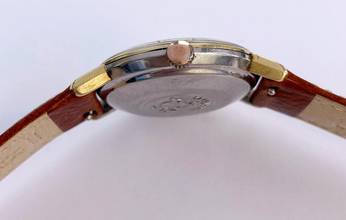 Thumbnail von Omega Seamaster DeVille De Ville Vintage Automatik Linen Zifferblatt