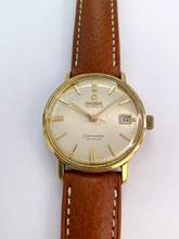 Thumbnail von Omega Seamaster DeVille De Ville Vintage Automatik Linen Zifferblatt