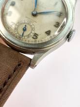 Thumbnail von Omega Classic Vintage Lady Damen 30mm Seltenes Doppel-Signatur Zifferblatt Calatrava-Gehäuse