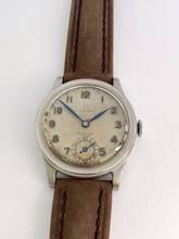 Thumbnail von Omega Classic Vintage Lady Damen 30mm Seltenes Doppel-Signatur Zifferblatt Calatrava-Gehäuse