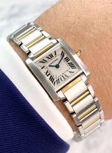 Thumbnail von Cartier Tank Française Quarz Quarz 20mmx25mm 2300