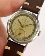 Thumbnail von Omega Classic Vintage 30T2 RG Art Deco Chronometer Chronometre 33mm Stahl Service 2366