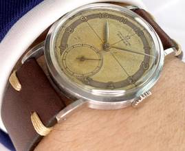 Thumbnail von Omega Classic Vintage 30T2 RG Art Deco Chronometer Chronometre 33mm Stahl Service 2366