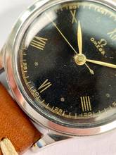 Thumbnail von Omega Classic Vintage Art Deco 35mm Siyah Altın Kaplama Kadran Servis Edildi
