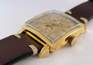 Thumbnail von Omega Seamaster Cosmic Servisli Cosmic Üçlü Tarih Vintage Dolunay Dönemi Mondphase Mondphase Katı Altın Vollgold ref 3944 3944