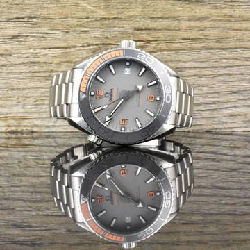 Omega Seamaster Planet Ocean 600M Co-Axial 43.5MM Master Chronometer Grey Ceramic Automatic - Box