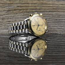 Thumbnail von Omega Speedmaster Date 39 Automatik TOP VINTAGE Steel / Gold