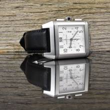 Thumbnail von Jaeger-LeCoultre Reverso Squadra Chronograph GMT Ref. Q7018620 Automatik Calibre 754 Zertifikat 2011