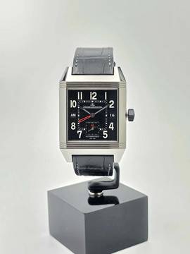  Jaeger-LeCoultre Reverso Squadra Chronograph GMT Top condition Full Set Austria 