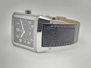 Thumbnail von Jaeger-LeCoultre Reverso Squadra Chronograph GMT Top condition Full Set Austria