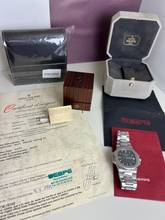 Thumbnail von Patek Philippe Nautilus 3800/1a Nautilus Mavi Çelik B + P Tam Set İlk Sahiplikten - İşlenmemiş Eylül 1995 Tam Set-ilk Sahip-Alman Saat !tüm parçalar orijinaldir!