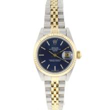 Thumbnail von Rolex Lady-Datejust 26 Stahl/Gold Jubiläumsblaues Zifferblatt