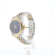 Thumbnail von Rolex Lady-Datejust 26 Stahl/Gold Jubiläumsblaues Zifferblatt