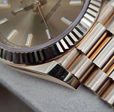 Thumbnail von Rolex Day-Date 40 40mm 228238 Şampanya kadran Çok İyi Tam Set 5-2022
