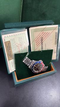 Rolex GMT-Master Gilt Dial Full Set Double Papers & Box