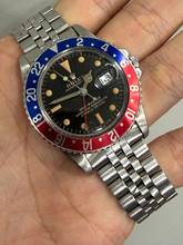 Thumbnail von Rolex GMT-Master Gilt Dial Tam Set Çift Belgeler ve Kutu
