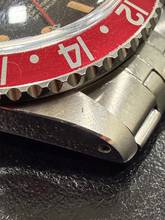 Thumbnail von Rolex GMT-Master Gilt Dial Tam Set Çift Belgeler ve Kutu