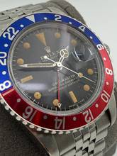 Thumbnail von Rolex GMT-Master Gilt Dial Tam Set Çift Belgeler ve Kutu