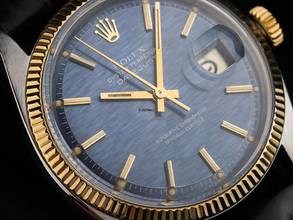 Thumbnail von Rolex Datejust 36 Ref.1601 1960 Box&Beschreibung original Vintage unpoliert Datejust open 6/9