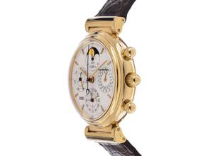 Thumbnail von IWC Da Vinci Perpetual Calendar Sürekli Takvim Ref.IW3750 1998 Tam Set orijinal Vintage Parlak olmayan Da Vinci Sürekli Takvim 18kt Sarı Altın