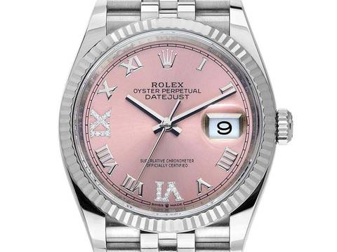Rolex Datejust 36 Diamanten Ref.126234 2025 Full Set Ungetragen Datejust Diamanten