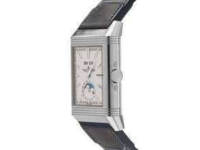 Thumbnail von Jaeger-LeCoultre Reverso Duoface Tribute Duoface Calender Mondphase Ref.Q3918420 Bj.2026 Full Set Ungetragen Reverso Tribute Duoface Calender Mondphase Leder Faltschließe